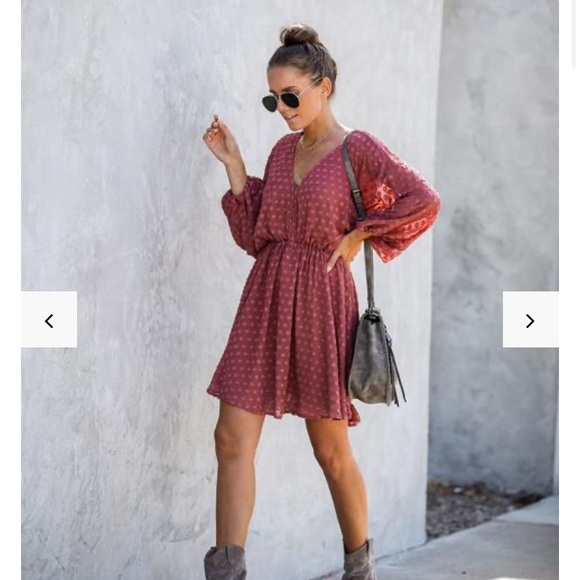 Vici Dresses & Skirts - VICI Pride And Joy Polka Dot Textured Dress **NWT